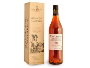 Armagnac Castaréde 1984 0,7L 40% papír díszdobozban
