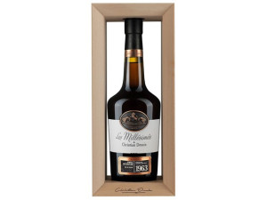 Christian Drouin calvados 1963 0,7L 42% nyitott fadobozban