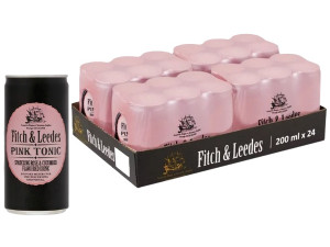 Fitch and Leedes Pink tonic - uborka/rózsa ízesítéssel 0,2l
