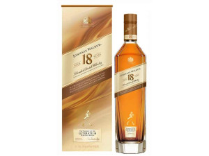 Johnnie Walker 18 éves Ultimate Blended Scotch Whisky 1L díszdobozban