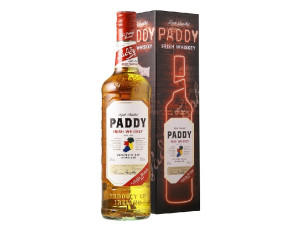 Paddy Old Irish Whiskey fém díszdobozban 0,7