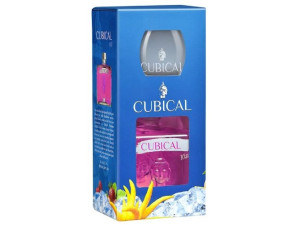 Botanic Cubical Kiss Premium Gin 37,5% díszdoboz+ pohár 0,7L
